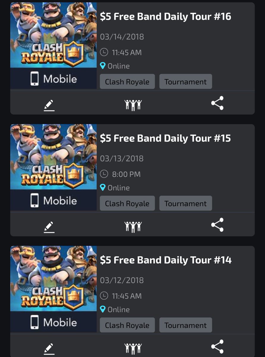 This Weeks $5 Tournaments On @Gizer_Gaming Are Set Up And Ready To Join! Two Tournaments Are In A Different Time Slot, I’m Going To Live Stream Them On LiveMe Drop Me A Follow!
Tourney Sign Ups: gizer.io
LiveMe: liveme.com/user/index.htm…
