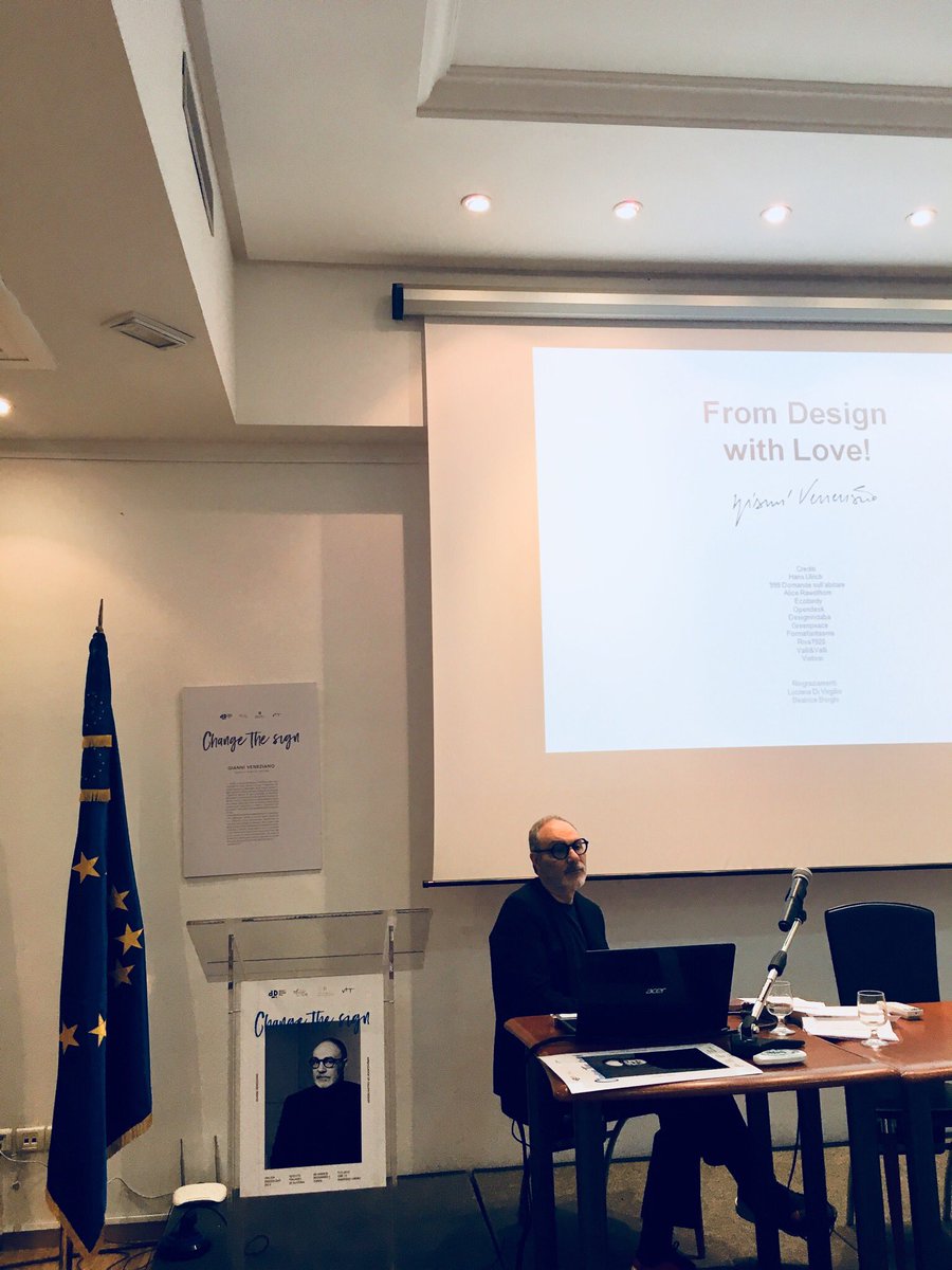 VT_Luciana's tweet photo. Una conferenza #CHANGETHESIGN e una mostra fotografica #THESIGNOFPHOTOGRAPHY a cura di #GianniVeneziano e della sottoscritta per l’#ItalianDesignDay a #Tunisi grazie a @CMusillo @LaTriennale @ItalyinTunisia @IICTunis https://t.co/dBr1HE6DOC