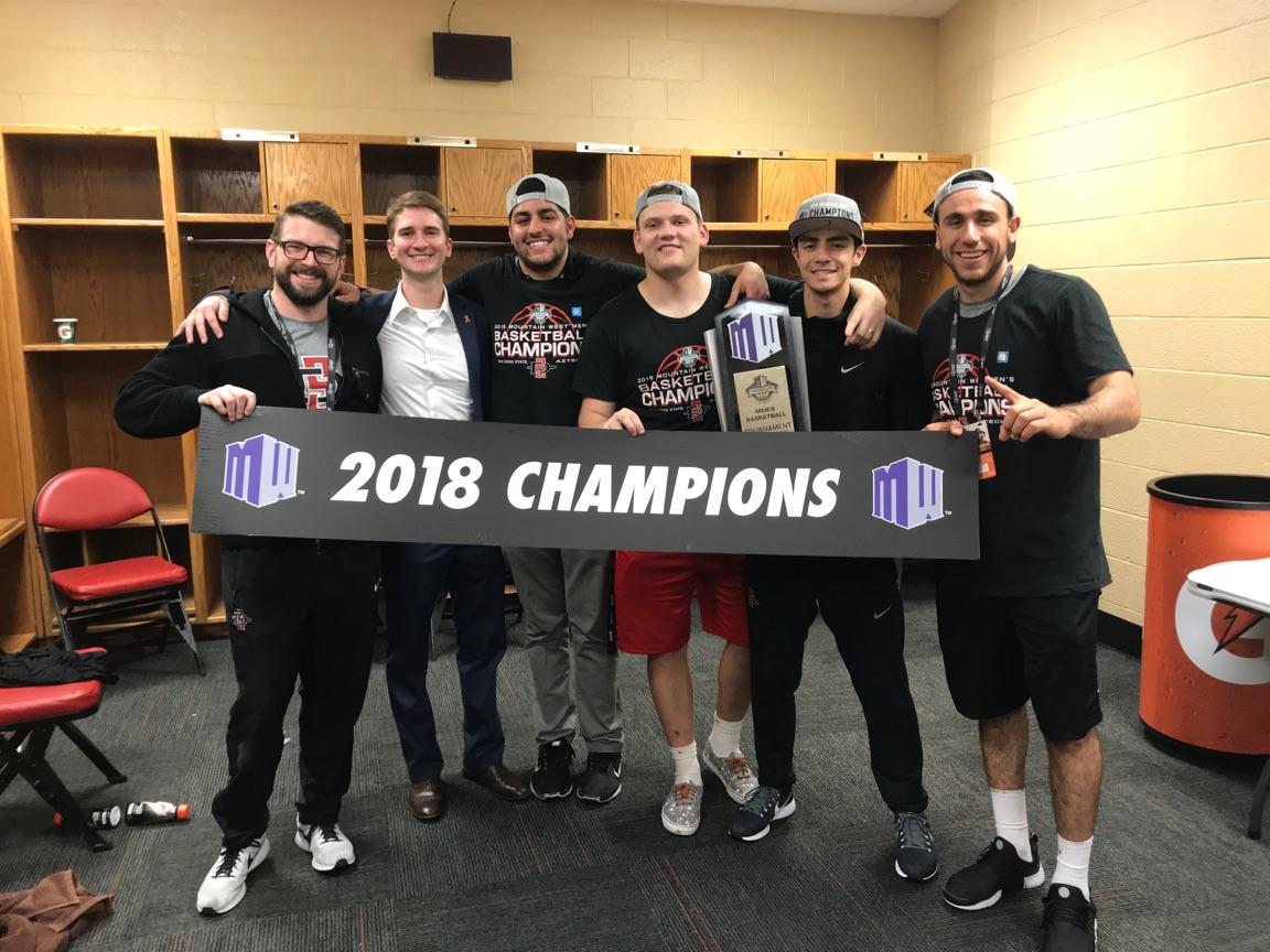 GCGriffinsMBB's tweet photo. Congrats to our guys @Kboot11 and @Lukaliss_   Two of the smartest basketball players to come through here, who will surely be excellent coaches someday.  What an incredible experience and opportunity for them with @Aztec_MBB https://t.co/Kf9HgoQ0p0