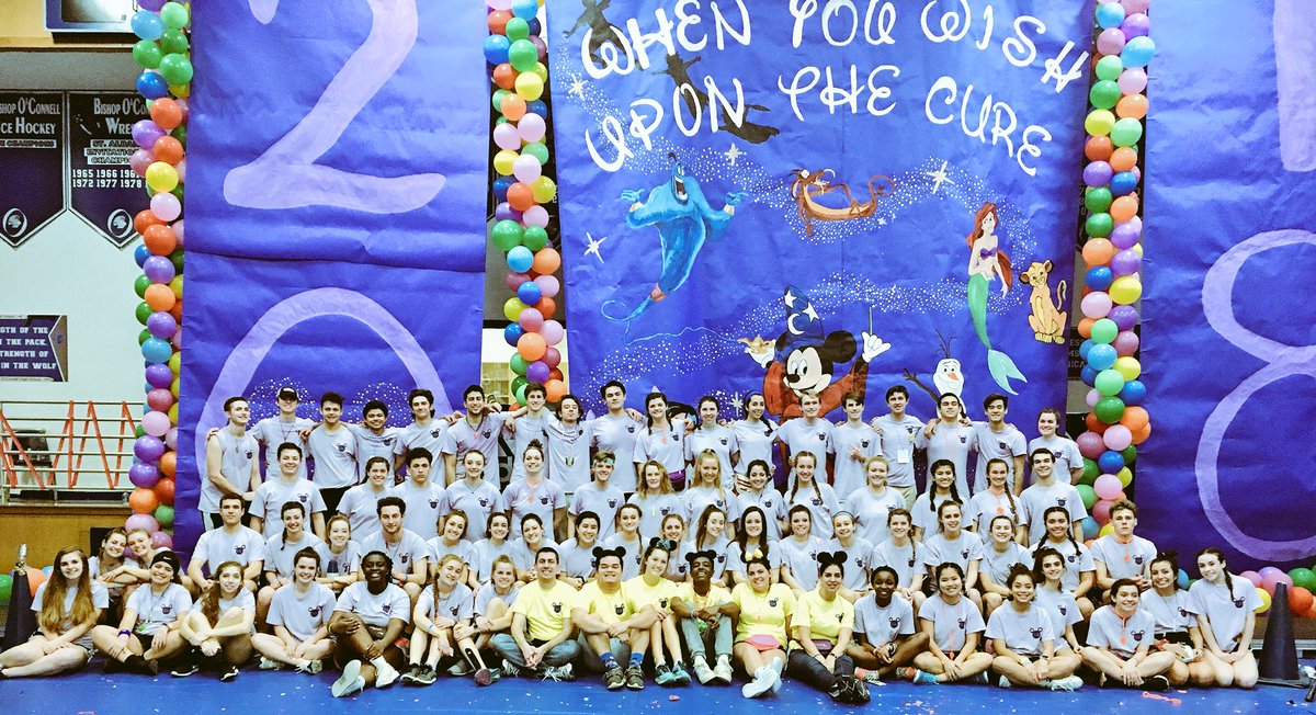 BillBetthauser's tweet photo. This group of @OConnellHS students put in many hours of hard work to ensure a successful Superdance. I feel blessed to have had the opportunity to work with them. #WhenYouWishUponTheCure #FightCF https://t.co/TcrMW6zrL6