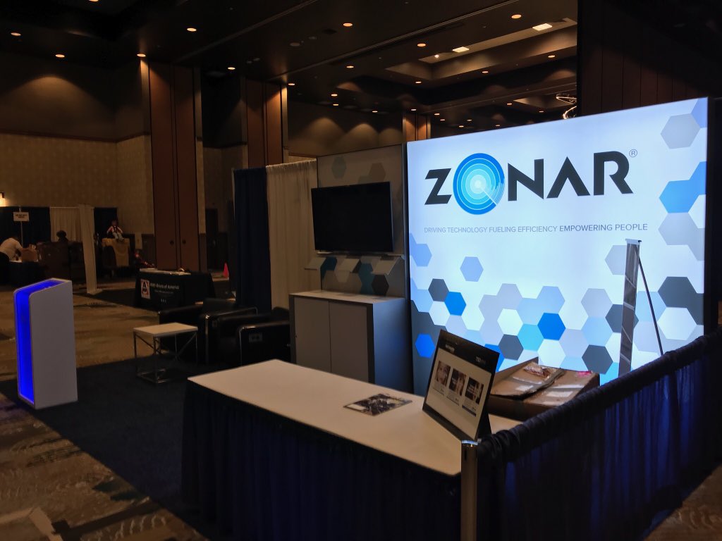 FredFakkema's tweet photo. We are at TSD (Transporting Students with Disabilities & Preschoolers) in Frisco TX. Engaged for you! Say hello at booth 410. #TSD2018 #goZonar https://t.co/1iBcKLYV2P