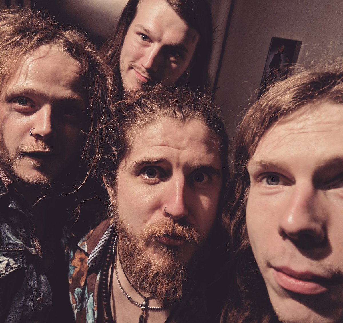 badtouchrocksuk's tweet photo. Wow! Thank you London! You were amazing!
#thankyou #BadTouch #badtouchrocks #band #gig #livemusic #live #band #rockband #sweaty #hot #sweatymen #guyswithlonghair #menwithlonghair #rocknroll #curlyhair #menwithbeards #music #rockmusic #backstage #dressingroom https://t.co/lg2HG16T4w