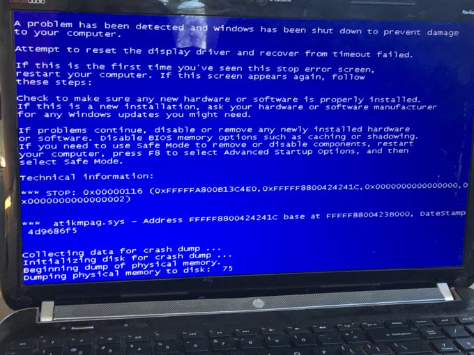 Blue screen of death every time I try to edit and save the video I just made. I guess it was just too<a href="/tag/mvsales"class="tags"><span>#mvsales</span></a>