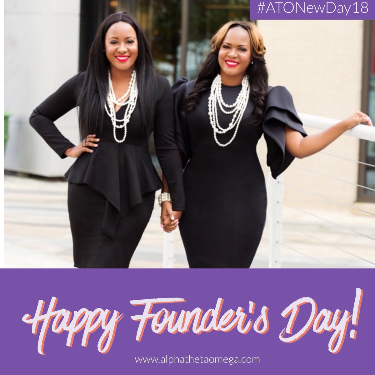atotheta2002's tweet photo. Today we celebrate 16 years of Ministry!!!! AAA-OO!!! Happy Founder’s Day!!! #ATONewDay18 #FoundersDay18 #ThetaTakeover #Founders https://t.co/BPKnd1Fmt9
