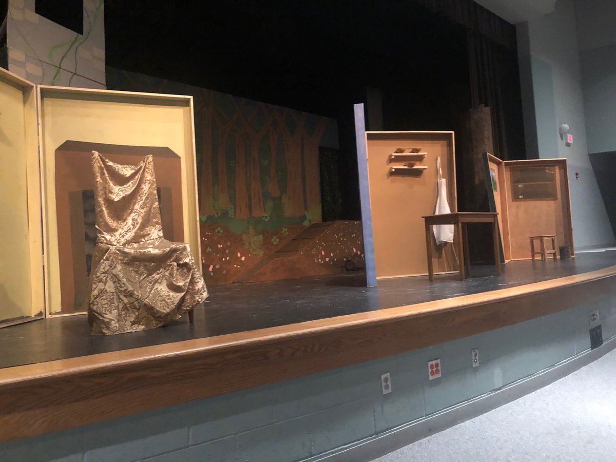 Act Two about to start.  These kids are awesome!