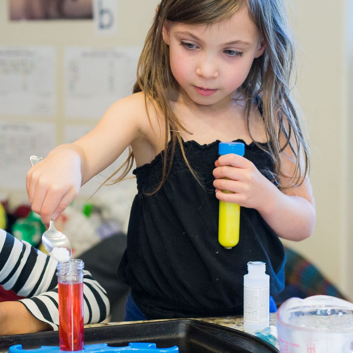 Future chemist. #scienceiscool #handsonlearning