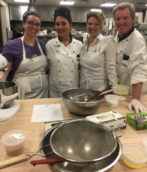 BostonDames's tweet photo. #BostonDames learned how to make macaron at @verrillfarm with Dame Miriam Lobenstine. The results were delicious! https://t.co/5NuztCnzXS