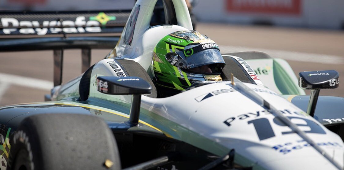 ZACHCD13's tweet photo. First @IndyCar race of 2018 in the books. Ran as high as P4 but had a leak in the fuel tank that caused us to pit with 2 laps to go. Delivered the @PaysafeGroup car in P17. Good luck to @PiFitti at @ISMRaceway👍 https://t.co/6vYcdoQkRA