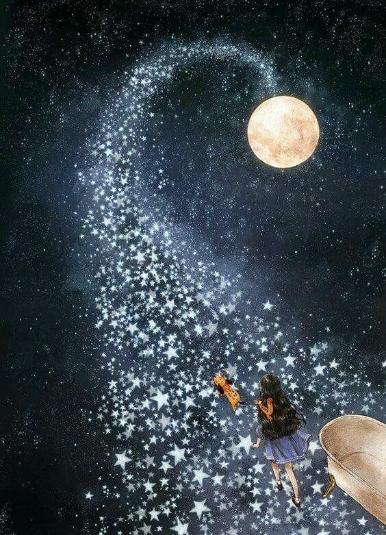 LdOptimistes's tweet photo. 🌟La #ligue_des_optimistes a un peu la tête dans les étoiles ce soir🌟Fermez les yeux et faites un voeu chers amis🌟Pour vous, nous allons décrocher la lune🌟Douce nuit et à demain🌟Si vous le voulez bien🌟 #PBSDV 🌟 https://t.co/3AP68fvoIO