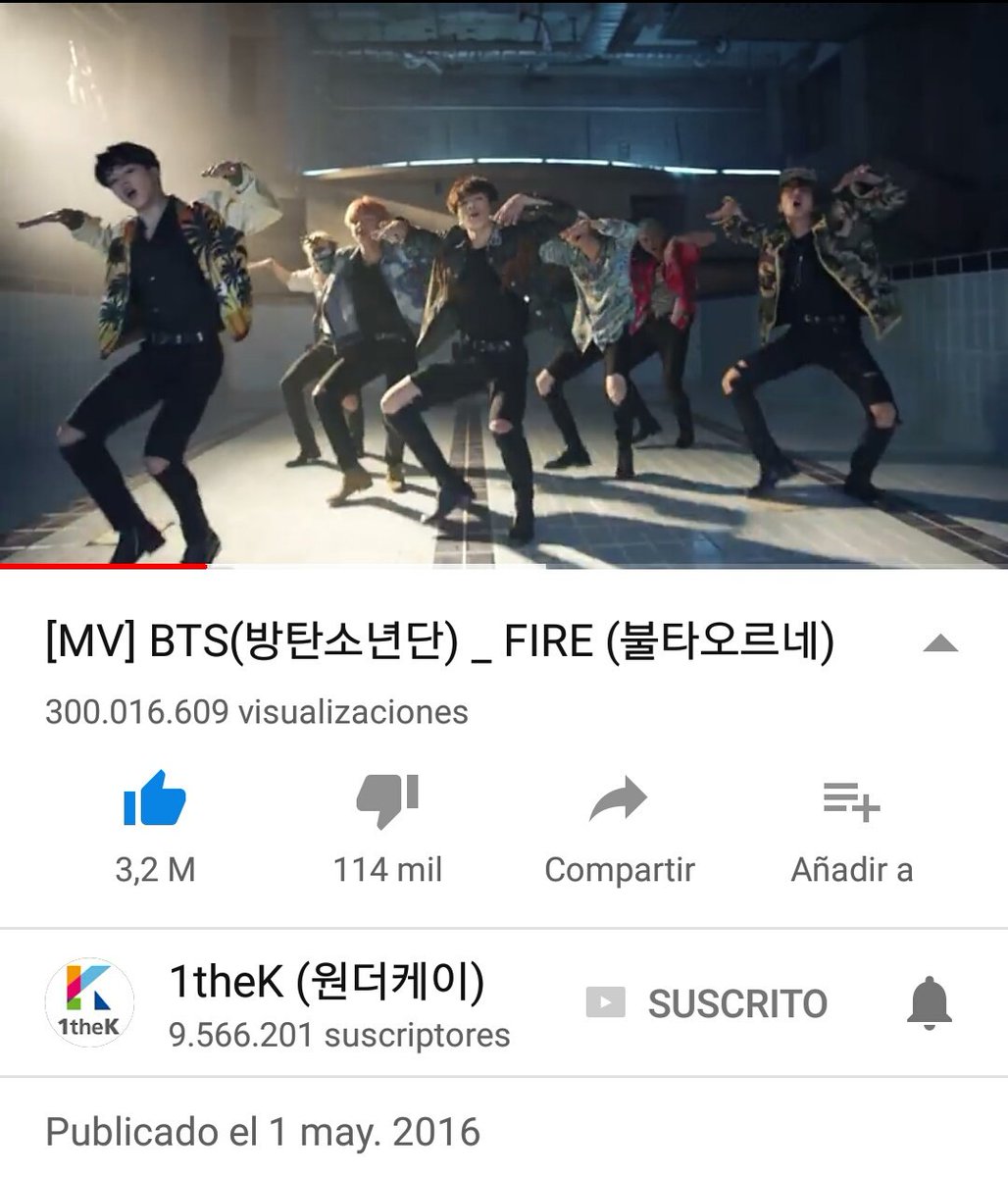 Armi2105's tweet photo. 😢😭 Qué emoción #FIREMV LLEGO A LOS 300M 😢😭
👏👏👏👏👏👏👏👏👏👏👏👏
con este MV los conocí
@BTS_twt 🍓🍫
#THOSFansBTS11M
👏
#iHeartAwards #BestFanArmy #BTSARMY
👏 https://t.co/14WClXQlSP