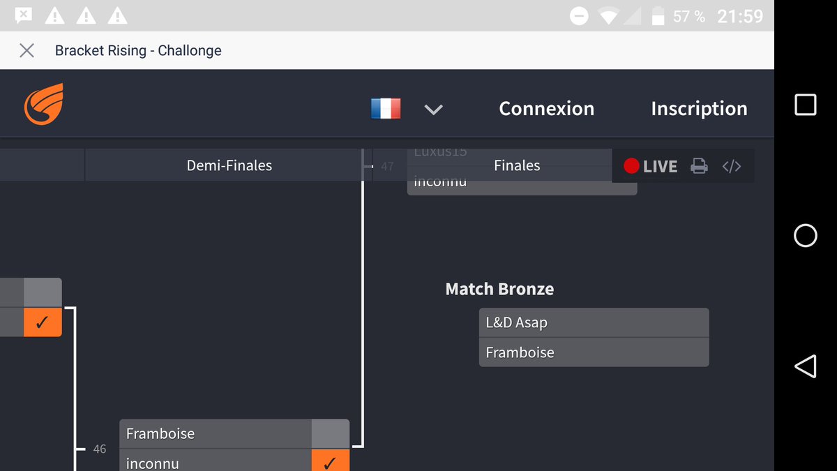 inconnu2tous's tweet photo. Merci à la team @RNesport pour cet évent, tournoi puis bracket, gg à tous les participants et surtout à @Senboow et @Luxus_15 qui m'ont donné le plus de fil à retordre ! https://t.co/mYdosnpmGA