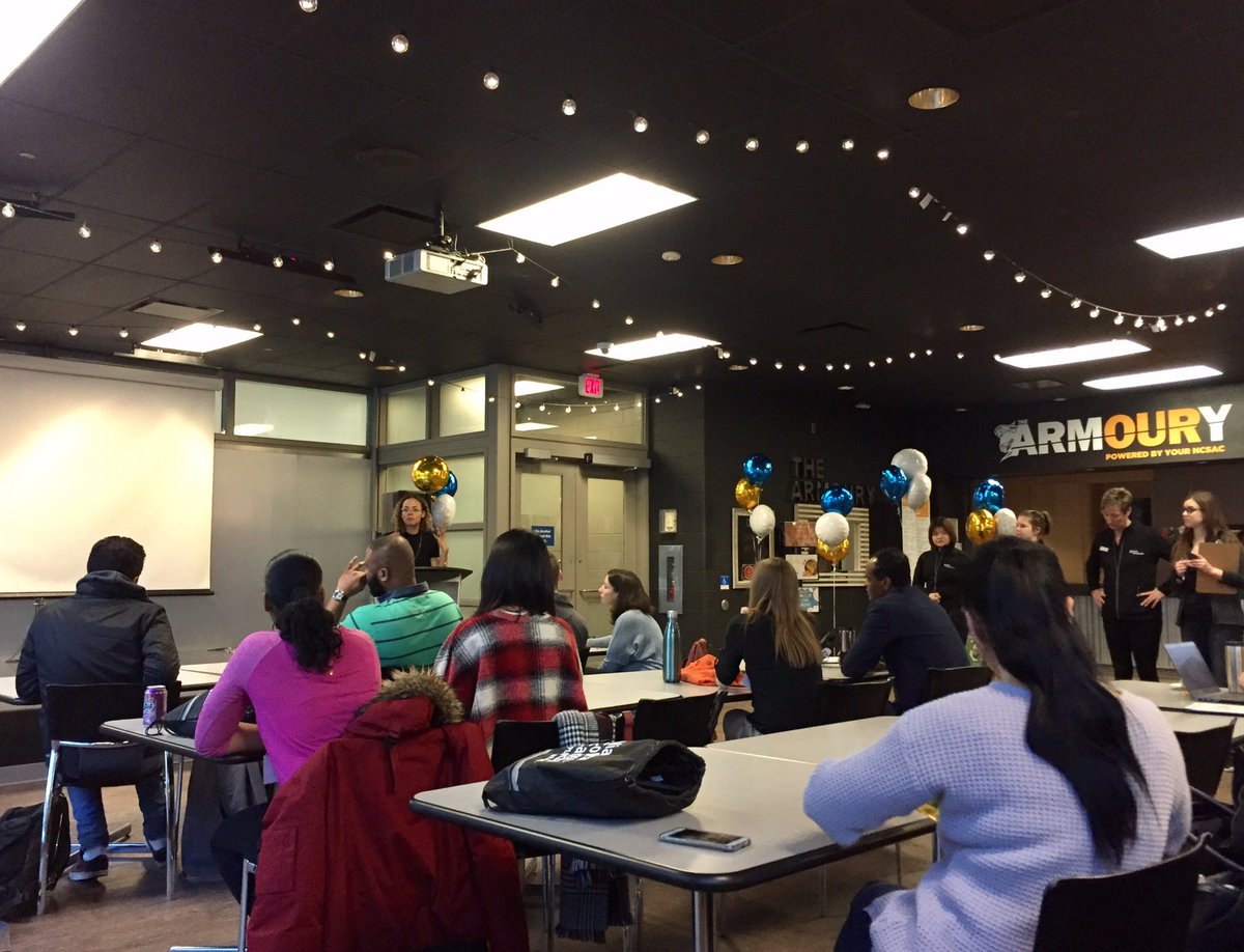 ihubNiagara's tweet photo. Congratulations to Cancovery &amp; our friends at @ncTakeOff for hosting a successful Social #StartupWeekend, a 48 hr event that featured a Keynote from @codeniagara's @yashvi_shah, workshops from @leahfeor &amp; @InnovateNiagara &amp; fostered @niagaracollege student powered #SocEnt ideas! https://t.co/1pNUuE6gZw