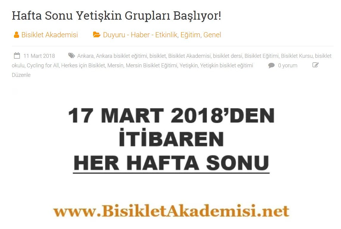 bisikletakademi's tweet photo. Yetişkinlere müjde!
Temel Eğitim gruplarina katilmak için web sayfamizi ziyaret edebilirsiniz.
https://t.co/kN5PQaVO0H
#BisikletAkademisi
#yetişkin #bisikleteğitimi #Bisiklet #ankara #mersin #bisikletokulu #temeleğitim #bicycle #learntobike #education #mtb #roadbike #cycling https://t.co/50jk4Qlmvq