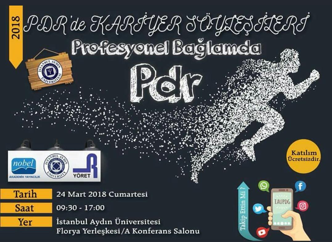 📣Guzel bir etkinlik duyurusu ile karşinizdayiz arkadaslar,etkinligi duzenleyen ev sahibi <a href="/IAU_PDG/">İAU - Psikolojik Danışmanlık Ve Gelişim Kulübü</a> Istanbul Aydin Universitesi'nde 24 Mart 2018 Cumartesi tarihinde  09.30-17.00 arasinda etkinlik gerceklestirilecektir.Katilimlarinizi bekliyoruz.
Kayit linki iaurehber.com