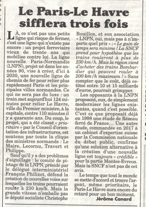 OutsideTheBox75's tweet photo. 🔴La bêtise du projet #LNPN commence à se voir dans la presse nationale (Canard Ench.). A quand une rencontre par @Elisabeth_Borne des associations de riverains & agriculteurs #optifer et #adapfr qui portent ces alternatives pleines de bon sens mentionnées par le Canard? #rénover https://t.co/UiMhcHlZ9s