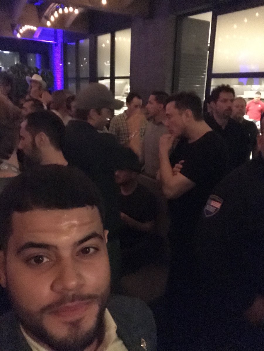 NolanMelson's tweet photo. “AI is far more dangerous than nuclear weapons!” 🔥 - @elonmusk 

Great #SXSW keynote today by #ElonMusk! I’m grateful that I was able to see this one in real life! 🚀#EMSXSW #SpaceX #Tesla #SXSW18 https://t.co/J6m4VVZWqD