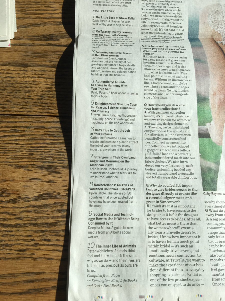 DeepikaMittra's tweet photo. Feeling #grateful to have made @calgaryherald best seller list! If you'd like to get your copy head to @owlsnestbooks @AudreysBooks Appreciate everyone who has supported me get here! #yyc #yeg #socialmedia #technology #wellness https://t.co/OwEPrhSJY8