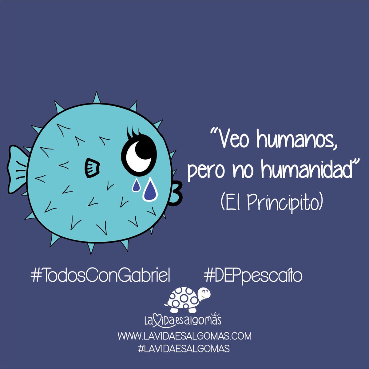 lavidaesalgomas's tweet photo. No hay peor crimen que matar a un niño.Todo nuestro apoyo para los padres de #Gabriel. #todossomosgabriel  #lavidaesalgomas #DEPpescaíto https://t.co/pa82MmCYyJ