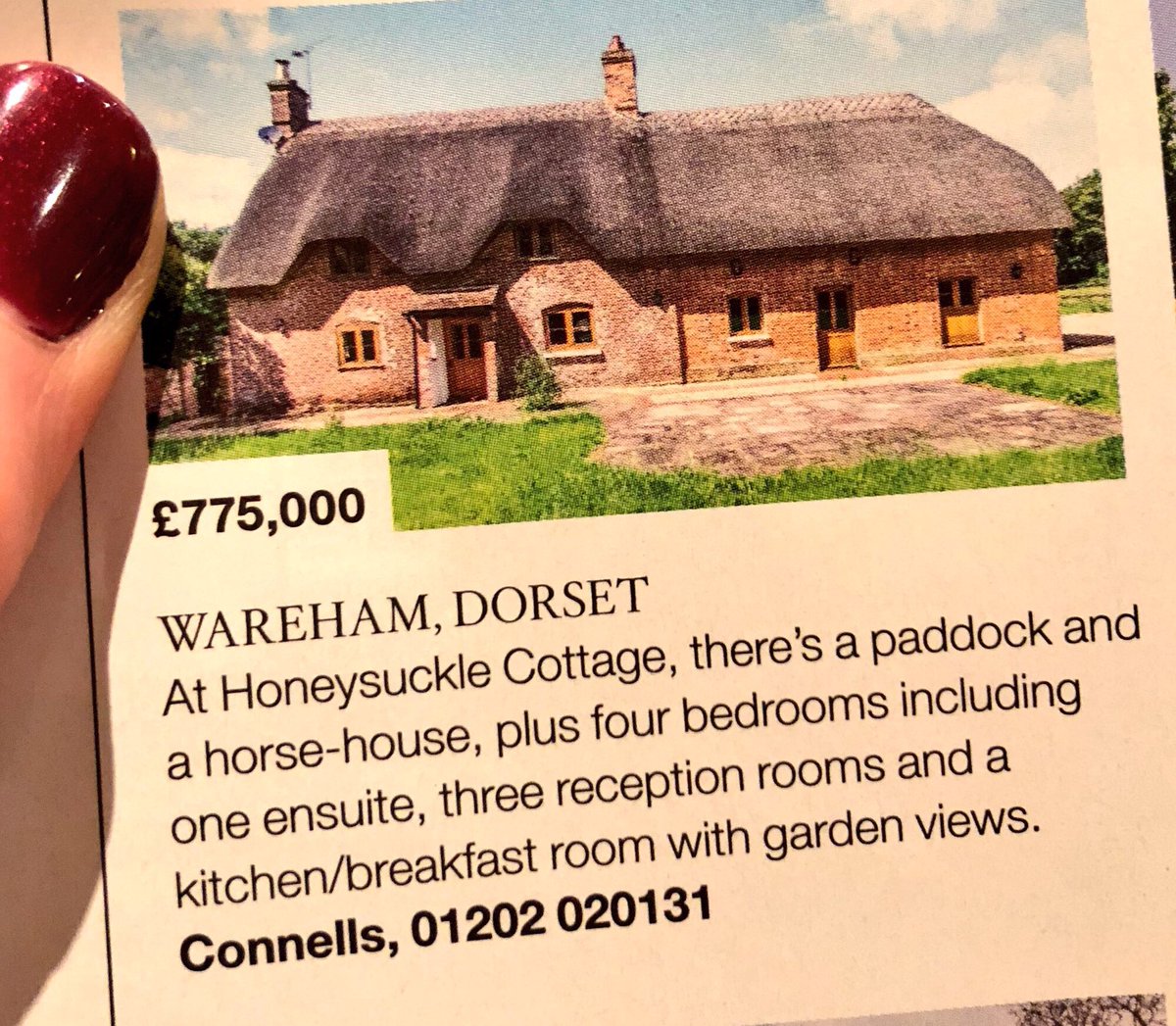 Estate agent: Ange, what’s that thing called where people put horses? There’s one in the paddock at Honeysuckle Cottage. 
Ange: *long pause* a horse house. 
Estate agent: great, thanks.