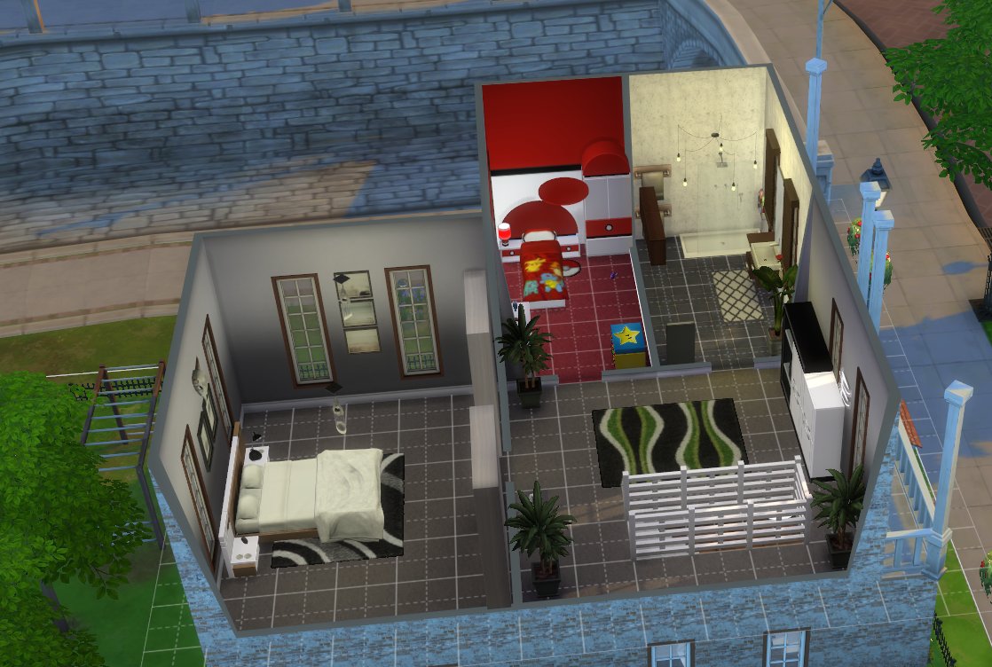 BroesPlays's tweet photo. We did some indoor decorating today. Thanks for the bits my friends, you are insane. Those new mods really payed of already!
#simsbuilder #indoorhouse #design #toomanymods https://t.co/ewGK3FVdAU
