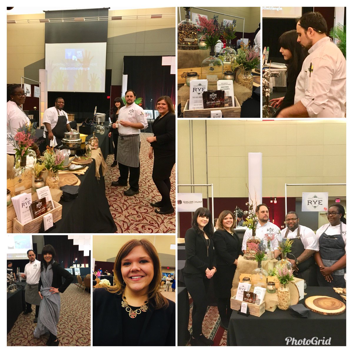 RaleighMarriott's tweet photo. The competition begins for Toast To the Triangle! Go team RYE, let’s take home the award again this year!!! #toasttothetriangle @Ryeraleigh1 https://t.co/jVnYjcE0lV