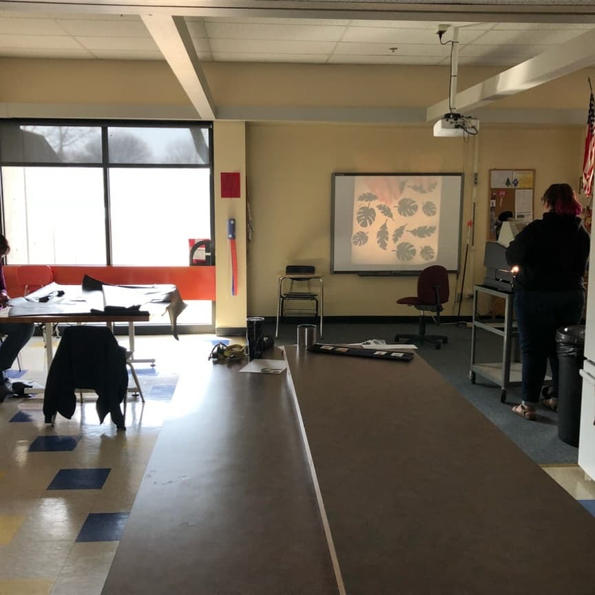 LevySpedEdCtr's tweet photo. We are getting ready for prom. Today was our first work day to make decorations. A big thanks goes to Levy staff and Bishop Carroll students for helping out today.  Amazing things happen Here! #WPSProud https://t.co/58UbSPR83A