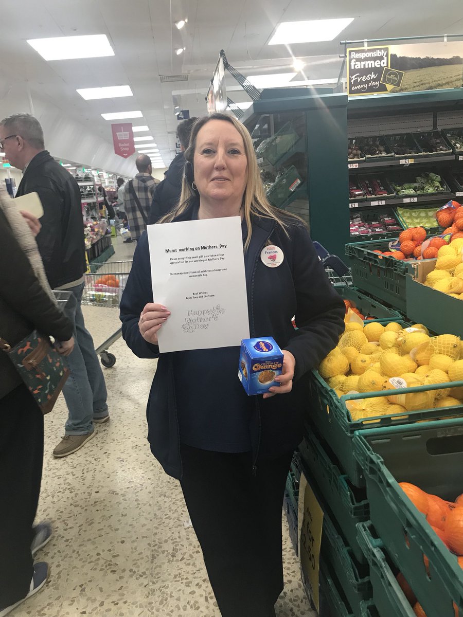 tesco1966's tweet photo. Showing our mums at @tescoroundhay how much we appreciate them Happy Mother’s Day https://t.co/XDFVMKPwwV