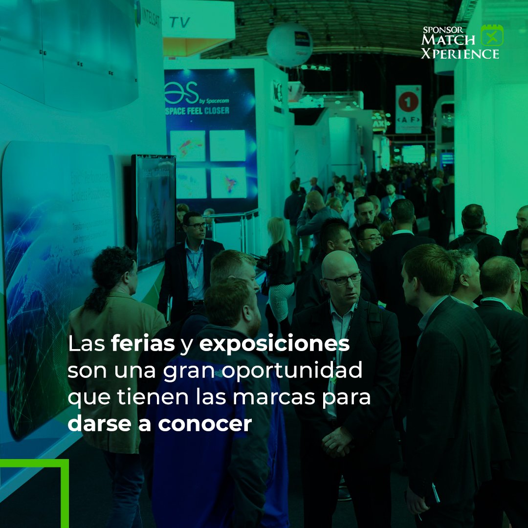 MatchXperience's tweet photo. Las ferias y exposiciones son una gran oportunidad que tienen las marcas para darse a conocer, permiten promover sus productos, reforzar la imagen de la empresa, conocer al mercado meta, a la competencia y generar mayores ventas https://t.co/m8iEmF0MDk