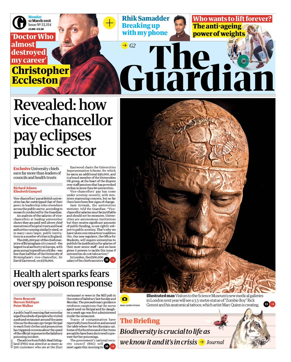 markmleach's tweet photo. Another day, another front page about VC pay. This isn’t going to stop any time soon until the sector takes back the initiative. https://t.co/298xmCE0mE