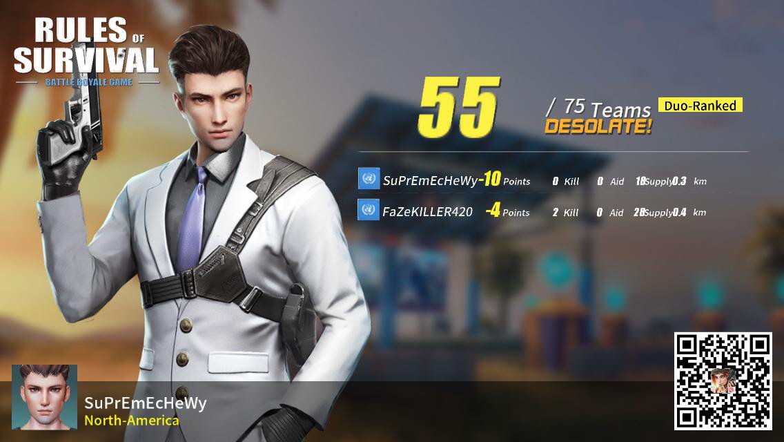 SWy101's tweet photo. #RulesofSurvival https://t.co/nCOL82cpj4
