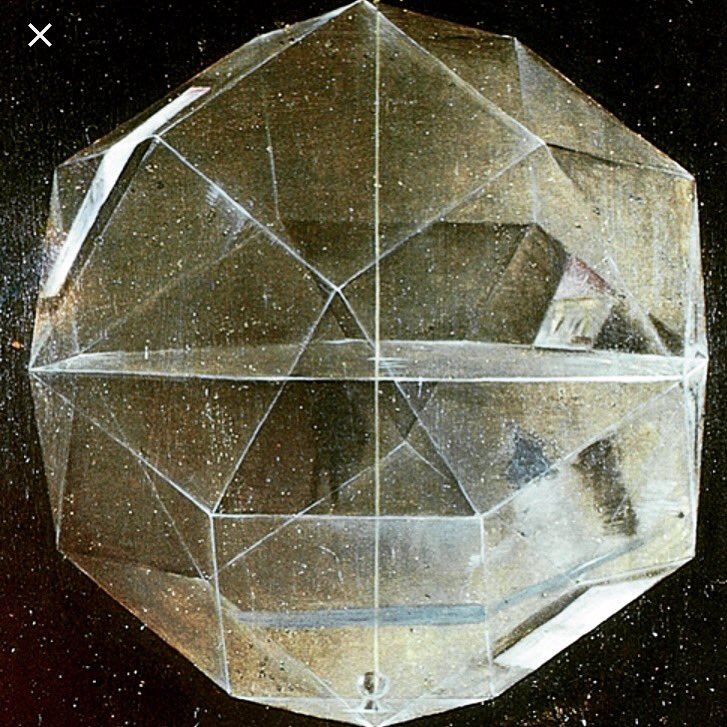 The crystal rhombicuboctahedron #renaissance #doublentry #waterfilled