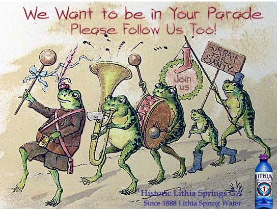 @Patricia_Ann6  Hi Patricia, Can we join your Twitter parade? We are following you Please follow us too! Since 1888 Lithia Spring Water