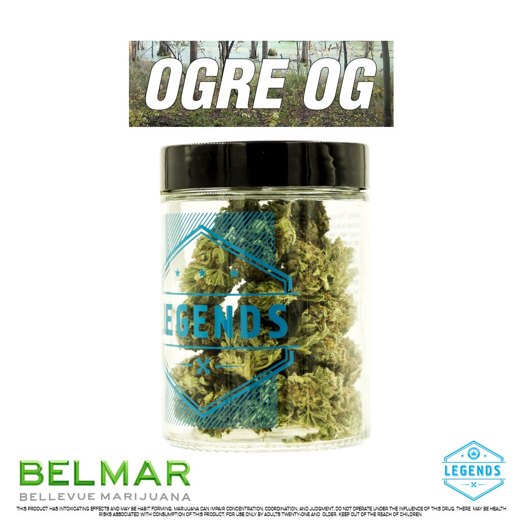 BelMar425's tweet photo. Kick back this Sunday with some Ogre OG by Legends Marijuana and let the good times roll. This powerfully potent pot has a skunky aroma & notes of sour citrus throughout. Definitely an Indica to check out.
#OgreOg #BelMar #BellevueMarijuana #Bellevue #legendsMarijuana #NWCS #THC https://t.co/SMu9AXtzmu
