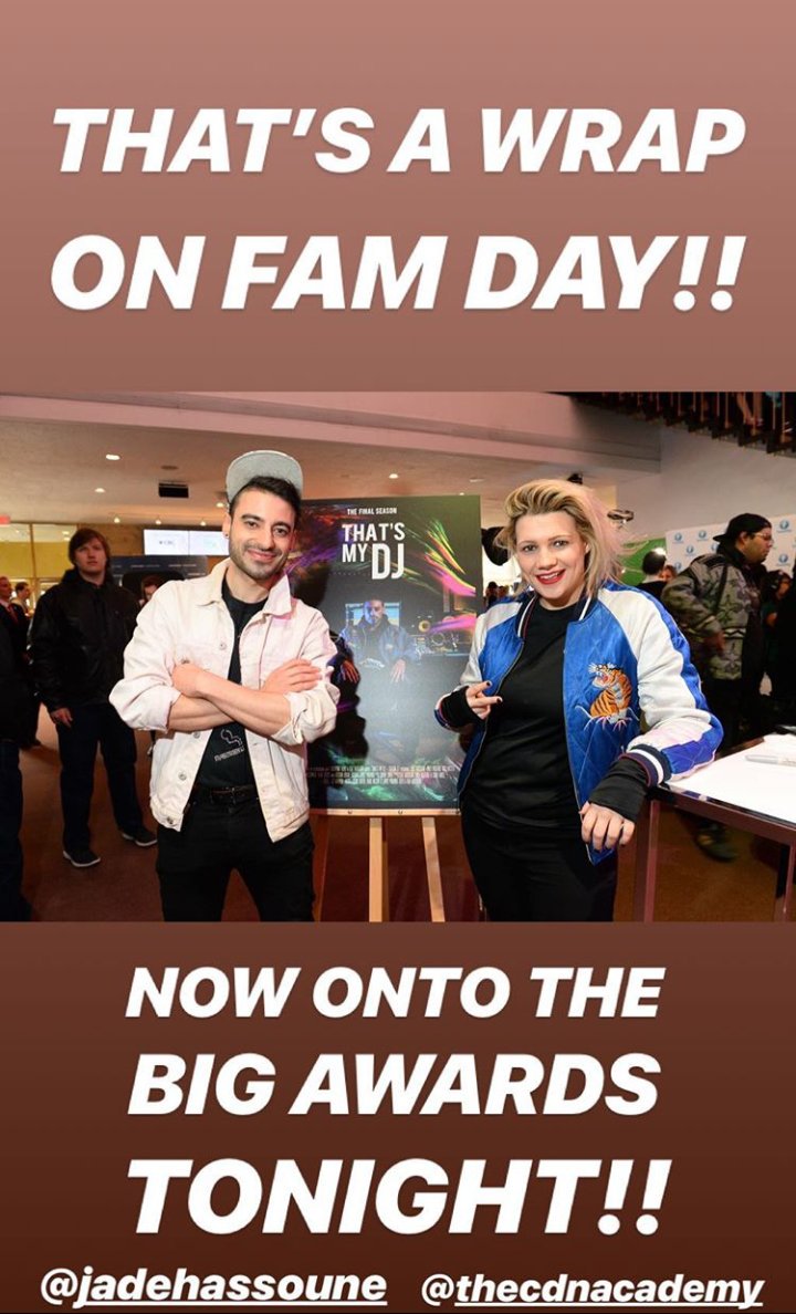 TMI_Uruguay's tweet photo. About yesterday at the #FamFanDay w @JadeHassoune & @heydw_x...#CdnScreenAwards @TheCdnAcademy https://t.co/qnL6oi0u99