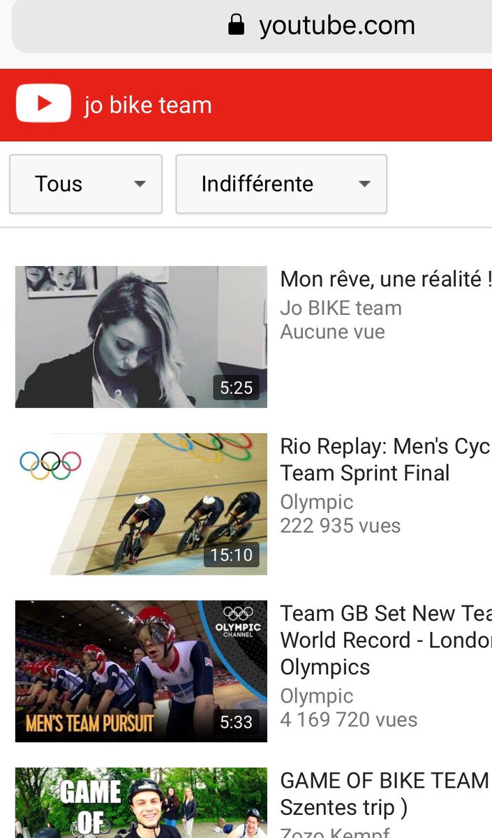 jobiketeam's tweet photo. Mes premiers pas sur You tube 😁✌️pour résumer mon rêve qui est maintenant la réalité ❤️ https://t.co/gbF0I3XpTE https://t.co/1ZggAorMwU