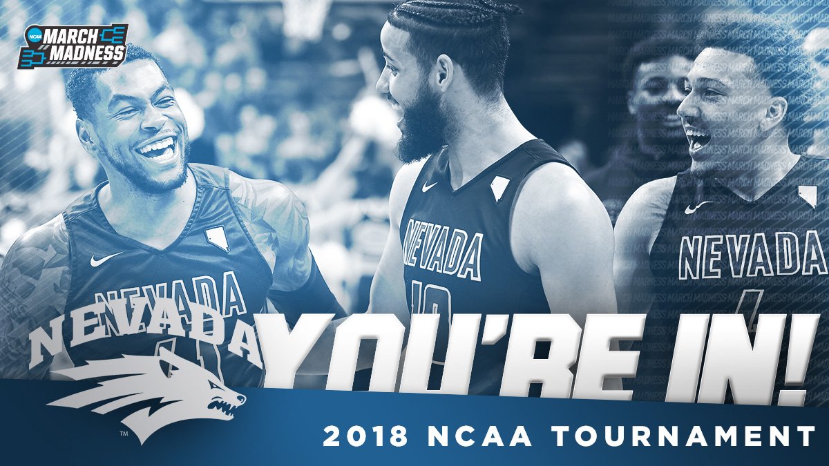 YOU. ARE. IN!

<a href="/NevadaHoops/">Nevada Basketball</a>
#SelectionSunday