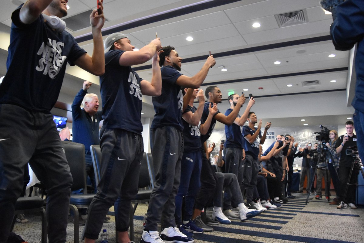 NevadaWolfPack's tweet photo. The Pack is GOING DANCING!

#BattleBorn #TheHunt #MarchMadness https://t.co/m27zdWCJme