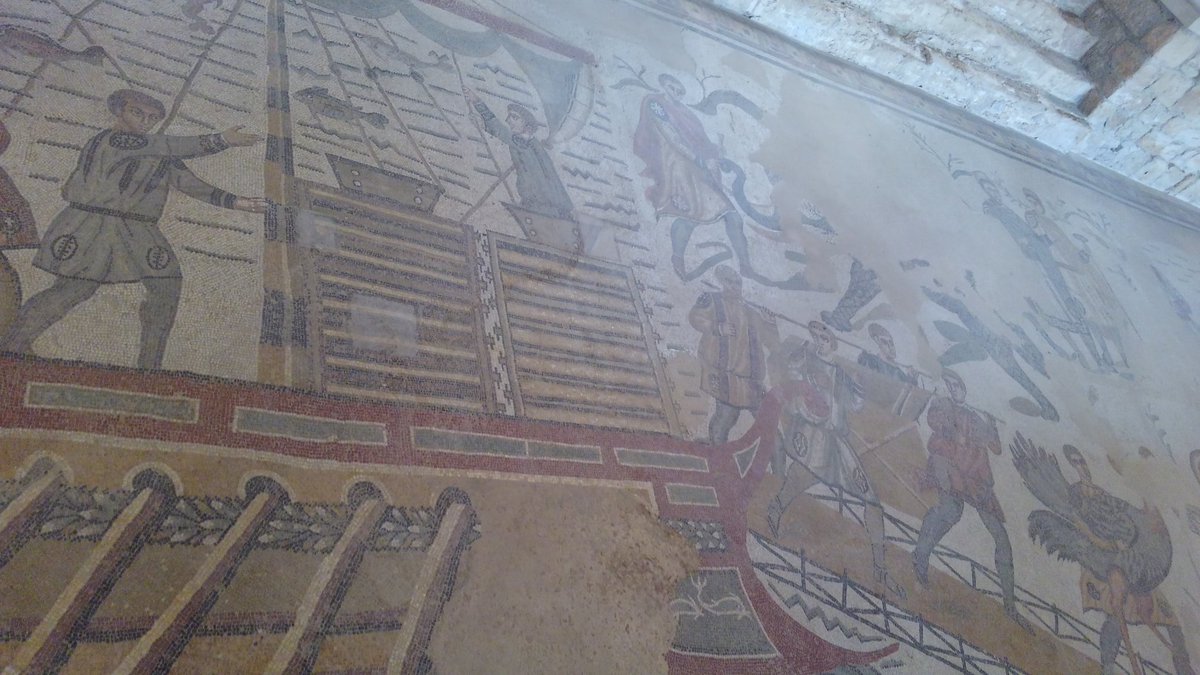 The many many mosaics of ancient Italy are beautifully informative. Art and Artifacts.