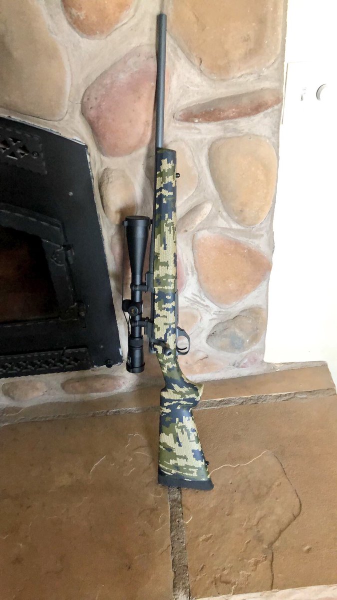 bribarney_'s tweet photo. How did I get so lucky?! Seriously he is THE best! Finally got my hunting rifle!! Thanks Babe! I Love youu! ❤️ 😍 #earlybdaypresent #howhottdoeshelook #damnbabe https://t.co/zzX9pswuNX