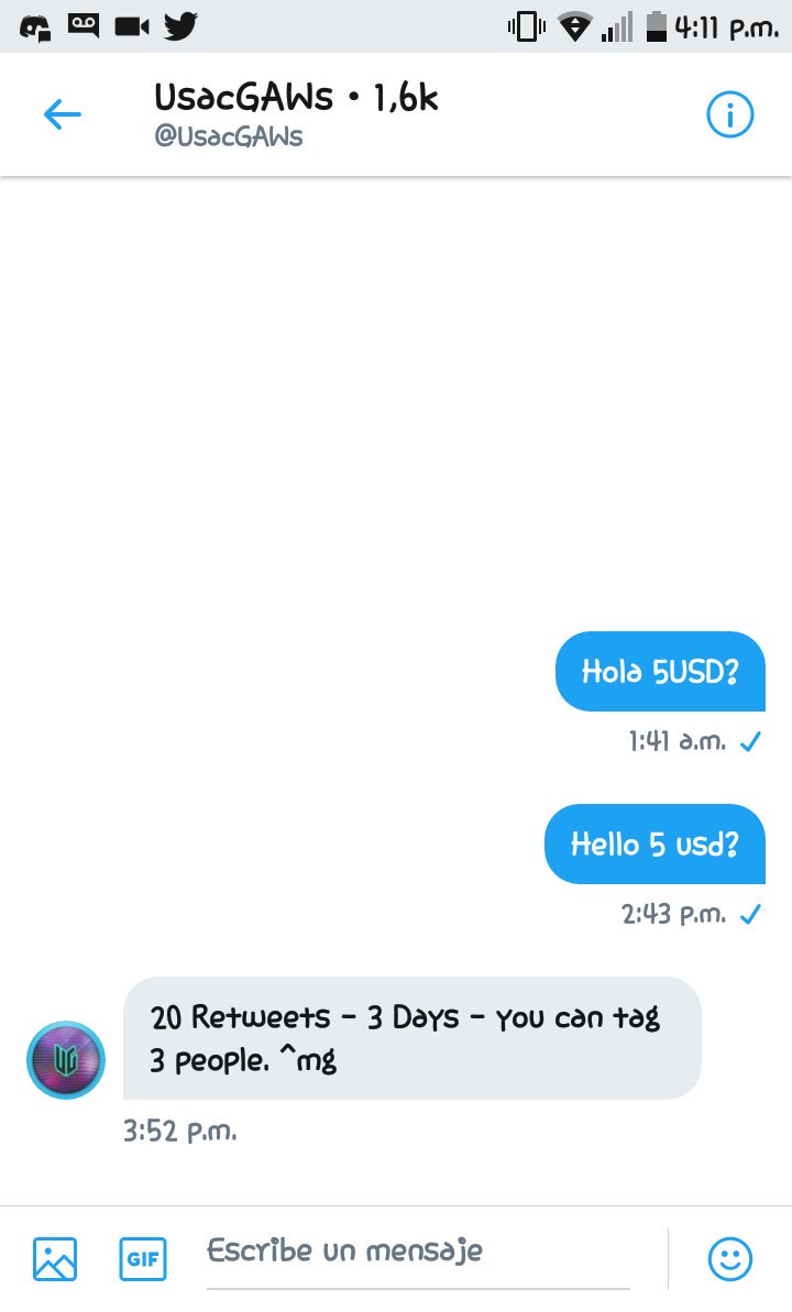 Ayuda!!!
Yo siempre doy RT demuestren que devuelven
20RT y <a href="/UsacGAWs/">UsacGAWs • 4,1k</a> da 5USD💪🌮