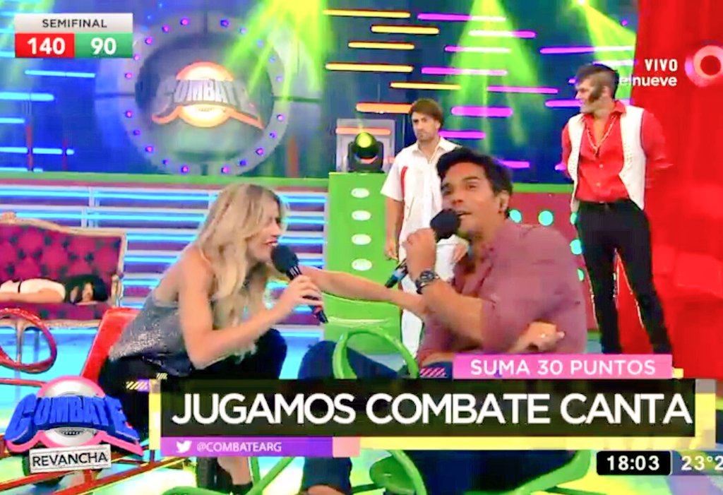 LaMafiaDeBalFer's tweet photo. La mejor Dupla De Conductores🎤 #CombateALaFinal Cc @laufer4 @juani_martinez ❤🌹 https://t.co/Dc62YEyySJ