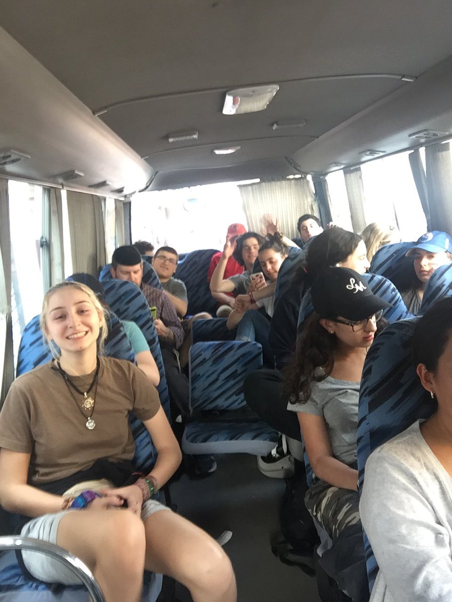 Random bus pic as we leave Panajachel on Lake Atitlan. I think our kids outdid themselves in their shopping - with much bargaining too. Tomorrow is our last day so I expect a few more Quetzales to find new homes.