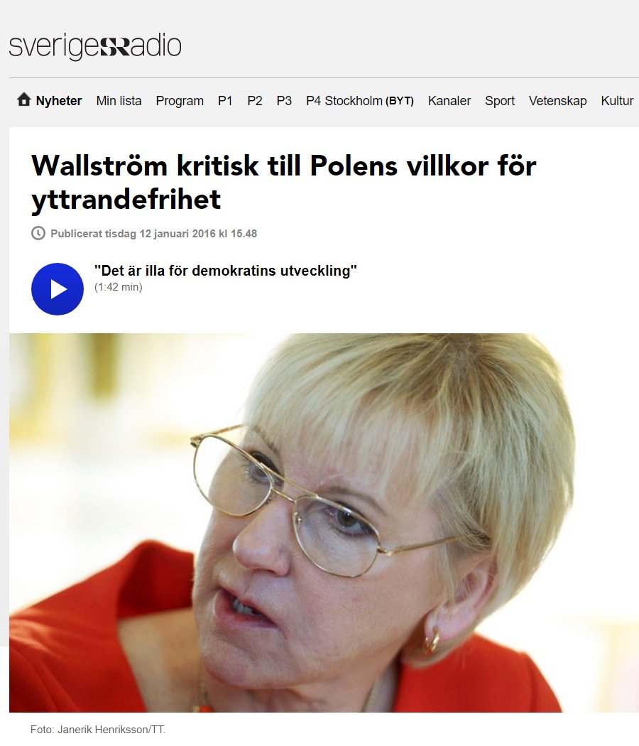 chrwallg's tweet photo. Två år senare vill Wallström och hennes regering ändra i grundlagen och kraftigt begränsa yttrande och informationsfriheten i Sverige. "It's ok when we do it."

https://t.co/5TQfRqdQRO

#svpol #stoppagrundlagsändringen https://t.co/HdUHyy97xw