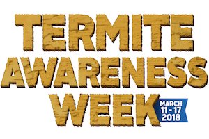 PestWorld's tweet photo. Today kicks off Termite Awareness Week. Check back daily for interesting termite facts, prevention tips, updates on our Tiny Termite House project and more! #TermiteWeek https://t.co/s9VRHVp1z0