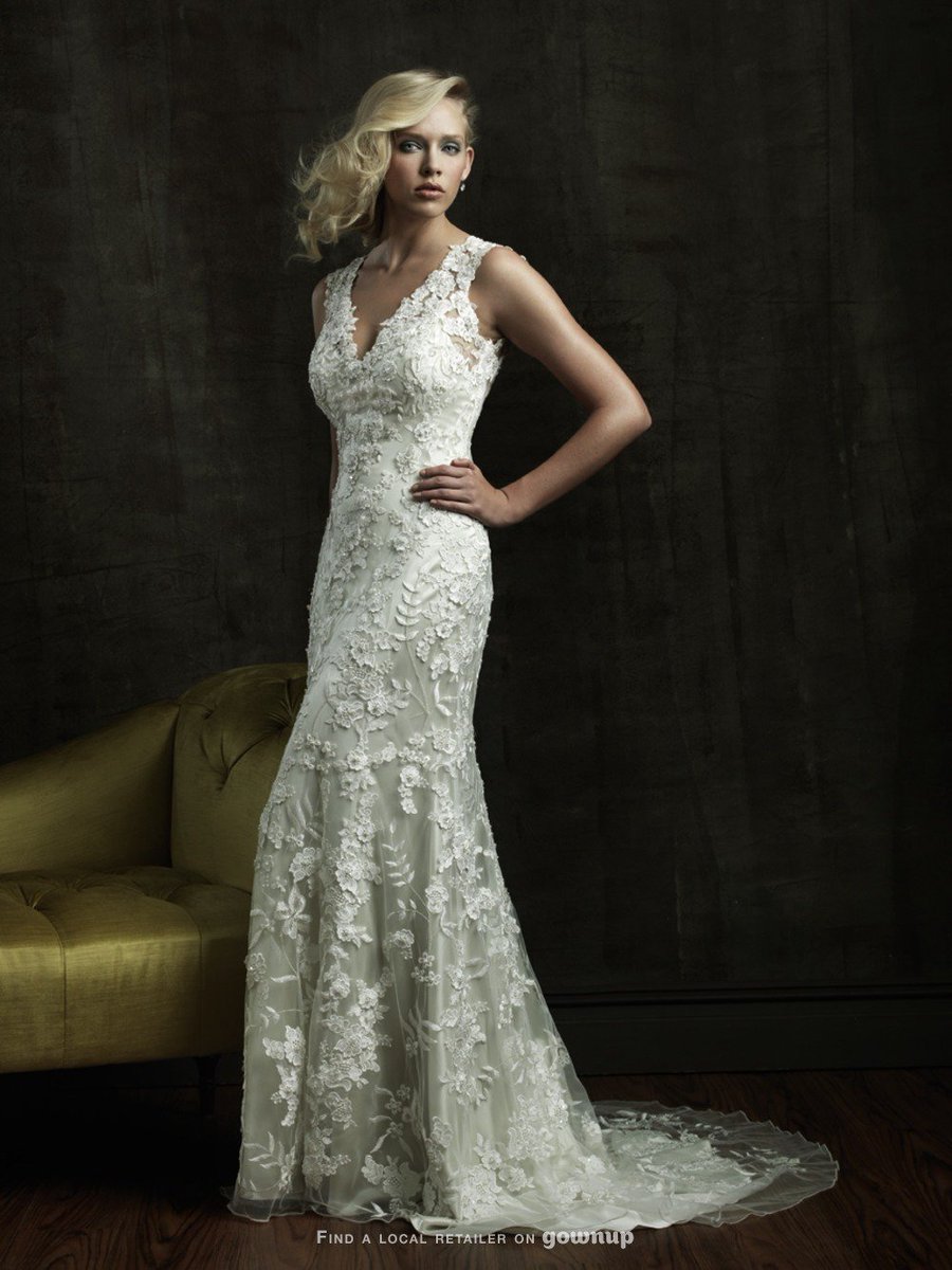 We love this #AllureBridals 8800 #WeddingDress #Wedding #Dress GownUp.com/gowns/18141