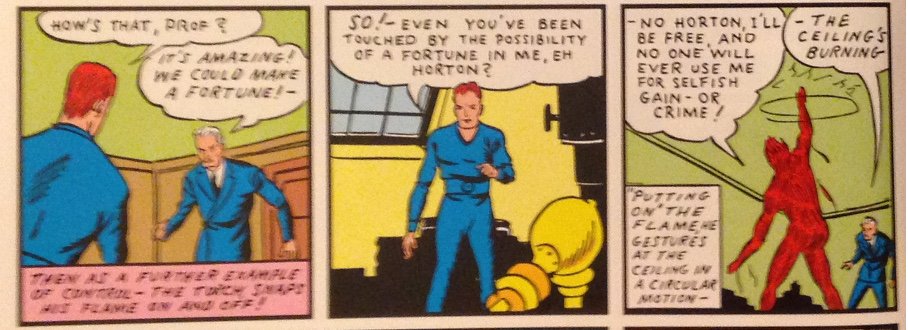 An interesting thing that came up in the recording.  The reprint of Marvel Comics #1 on Marvel Unlimited has dramatically different coloring from the omnibus.