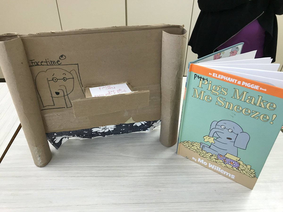 mdandelet's tweet photo. Computational Thinking with @angpotts at the #mngooglesummit with #EdTechTeam Using the design process to work through a new ideas for helping Piggie and Elephant stop spreading germs! Computational Thinking IS for littles too! https://t.co/MDWcSvZNvQ