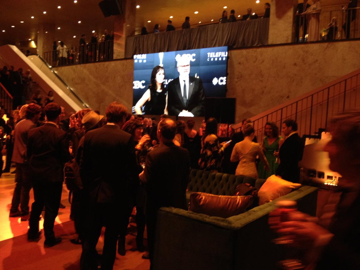 HuntingPignut's tweet photo. Last call b4 the awards! #canadianscreenawards https://t.co/m6CJMLpJLv