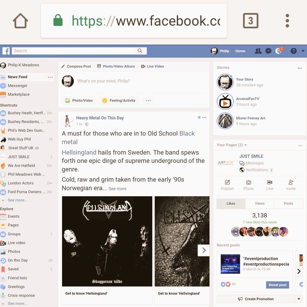 WebGuyPhil's tweet photo. Oi! @facebook! Why your site on @googlechrome mobile like this? Force app downloads? #WCAG #accessibility #disabilityDiscrimination #cantSeeShit #webDesign #UI #UX #webDevelopment @SNewtonUK https://t.co/wrgbU7SFSW
