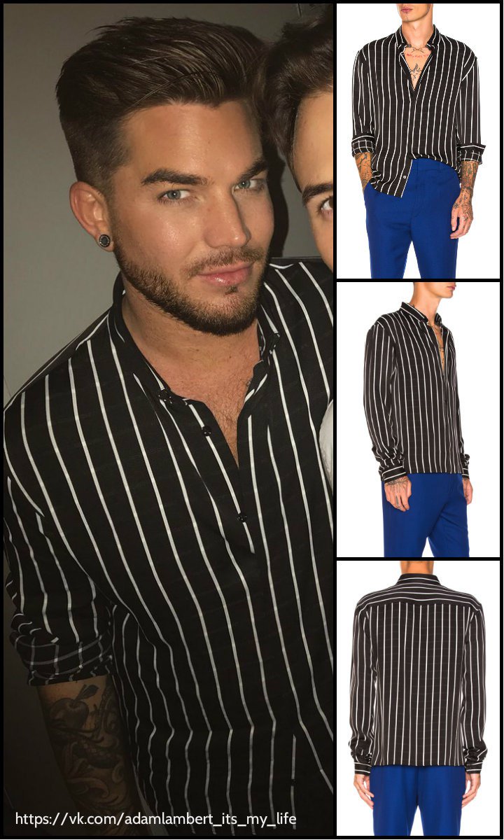 #AdamLambert #fashion #moda_style
🔺HAIDER ACKERMANN: Classic Shirt, $ 1,100 (UAH 28,698.89)
A source: fwrd.com/product-haider…